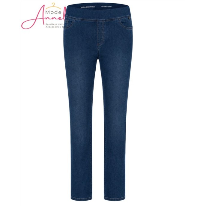 Anna Montana jeans 1001 Angelika Jump In Slim Flexi Stone wash